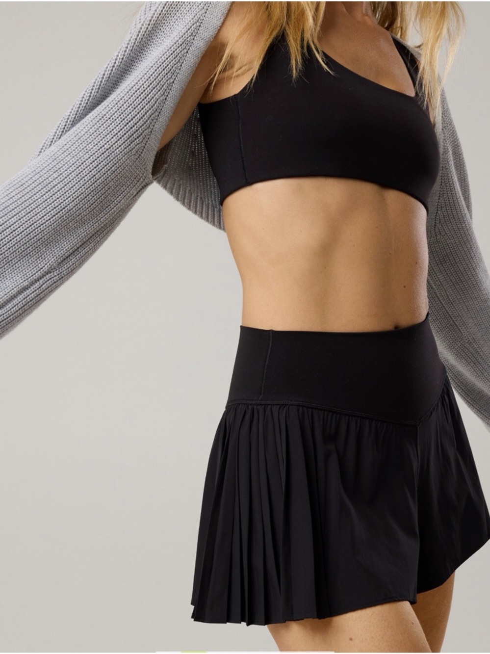 Offline by Aerie Real Me Pleated Flowy short